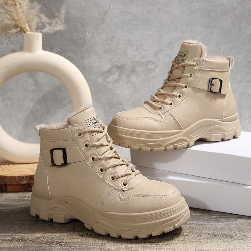 New autumn and winter women s warm Martin boots fleece thickened strap thick-soled short snow boots batch 36
New autumn and winter women s warm Martin boots fleece thickened strap thick-soled short snow boots batch 36