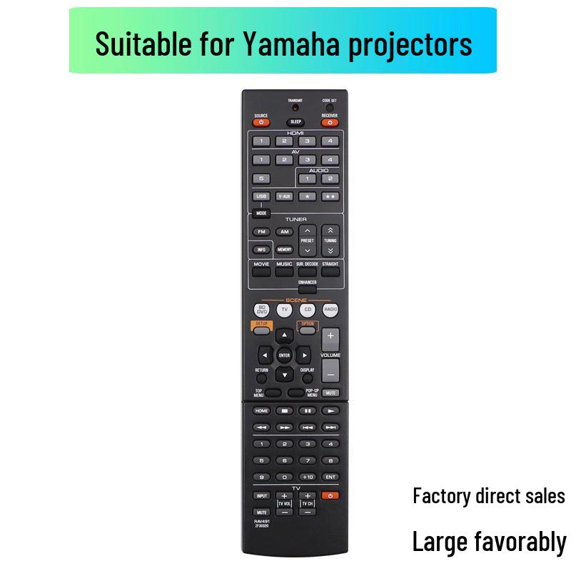 Compatible Remote Control for Yamaha Amplifiers RAV491, ZF30320, RAV332, RAV329 Xinfulai
Compatible Remote Control for Yamaha Amplifiers RAV491, ZF30320, RAV332, RAV329 Xinfulai
