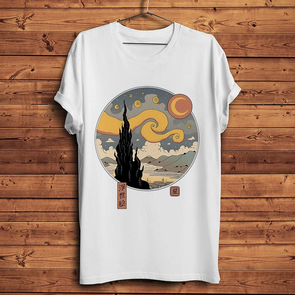 Vintage Edo Ukiyo Style Van Gogh Starry Night Wave Funny T ShirtWhite Short Sleeve Unisex Casual Tshirtunisex Streetwear Tee 4XL
Vintage Edo Ukiyo Style Van Gogh Starry Night Wave Funny T ShirtWhite Short Sleeve Unisex Casual Tshirtunisex Streetwear Tee 4XL