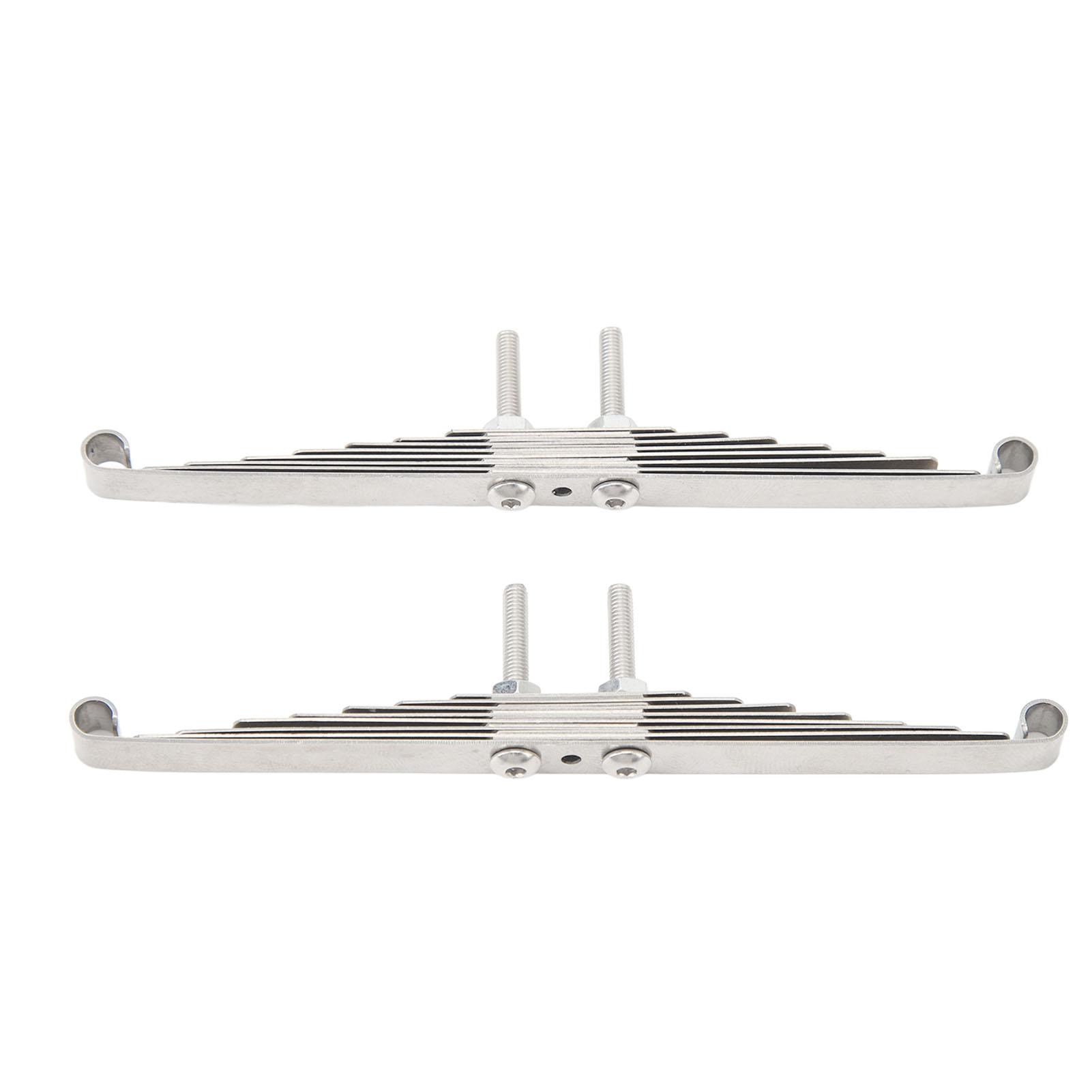 2pcs Powered Front Suspension Plate Stainless Steel Rustproof Wear Resistant for Tamiya 114 Dump
2pcs Powered Front Suspension Plate Stainless Steel Rustproof Wear Resistant for Tamiya 114 Dump