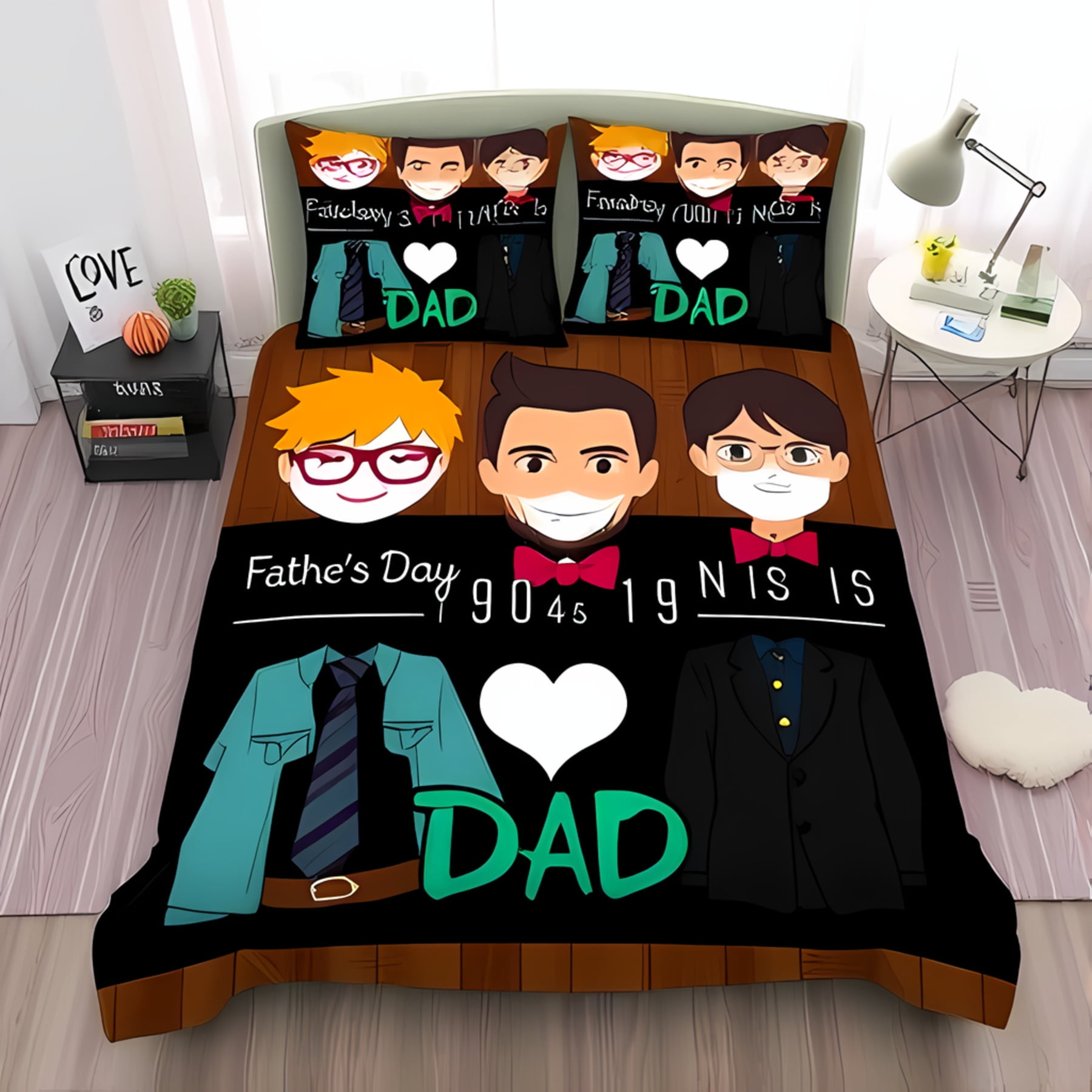Celebrate Father s Day featuring Soft Duvet Cover Hapy Father s Day Dady Design Suitable Father Beautiful Breathable plus Comfortable 120*200cm Single
Celebrate Father s Day featuring Soft Duvet Cover Hapy Father s Day Dady Design Suitable Father Beautiful Breathable plus Comfortable 120*200cm Single