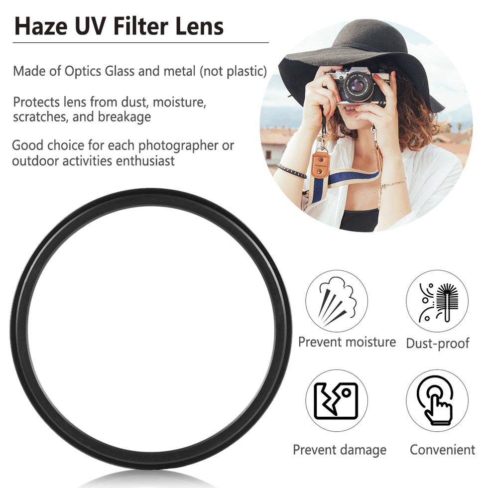 58mm Uv Ультрафиолетовая дымка Dslr Камера Стекло Металлический объектив Фильтр Объектив Защита Перлики
58mm Uv Ультрафиолетовая дымка Dslr Камера Стекло Металлический объектив Фильтр Объектив Защита Перлики
