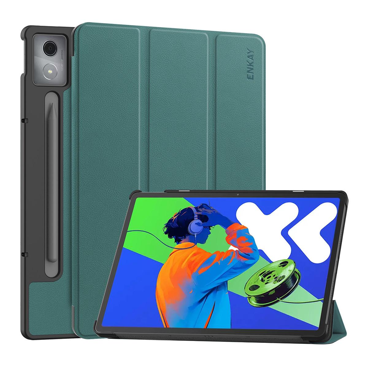 For Lenovo Xiaoxin Pad Pro 12.7 (2025) Trifold Stand Cover ENKAY HAT PRINCE PU Leather+PC Tablet Case with Auto Wake/Sleep B
For Lenovo Xiaoxin Pad Pro 12.7 (2025) Trifold Stand Cover ENKAY HAT PRINCE PU Leather+PC Tablet Case with Auto Wake/Sleep B