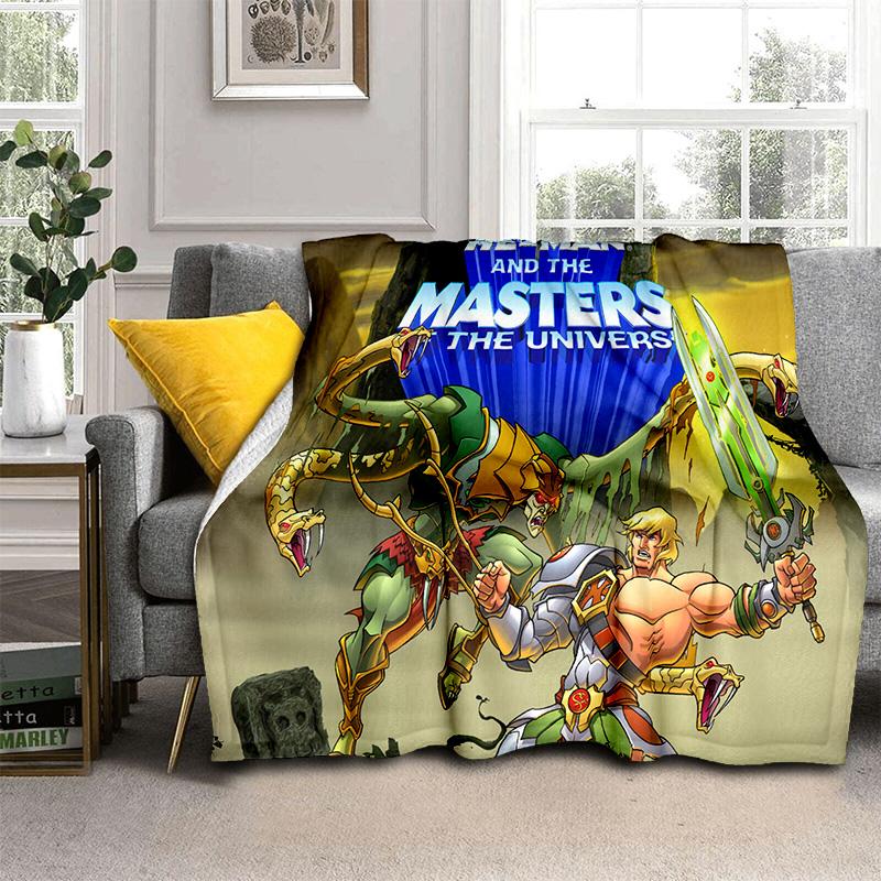 Ковдра з мультфільму He Man Masters of the Universe, м’яка ковдра для дому, спальні, ліжка, дивана, пікніка, подорожей, офісної ковдри 100cm x 150cm
Ковдра з мультфільму He Man Masters of the Universe, м’яка ковдра для дому, спальні, ліжка, дивана, пікніка, подорожей, офісної ковдри 100cm x 150cm