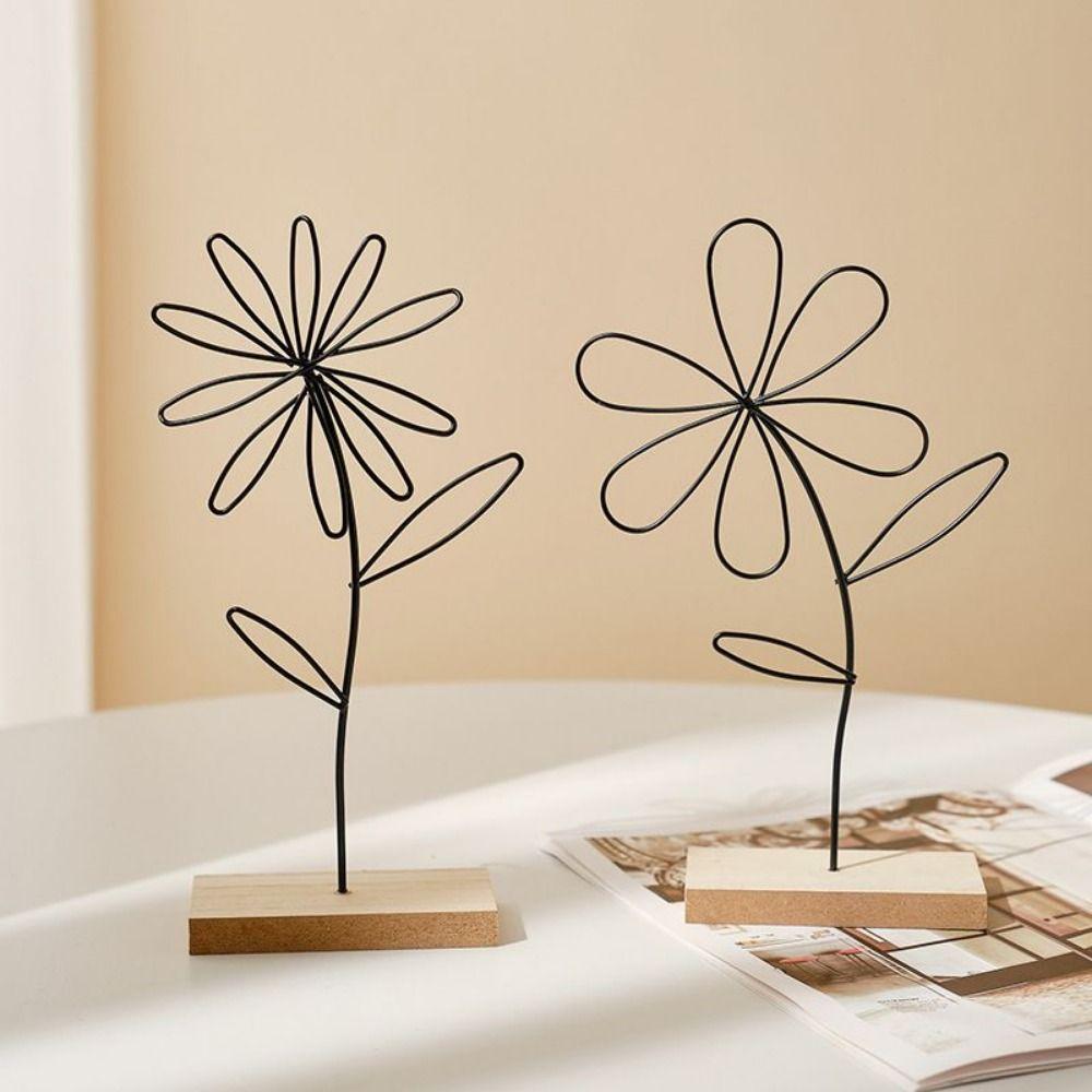 Wrought Iron Flower Desktop Ornaments Metal Crafts Nordic Flower Ornaments Living Room style 2
Wrought Iron Flower Desktop Ornaments Metal Crafts Nordic Flower Ornaments Living Room style 2