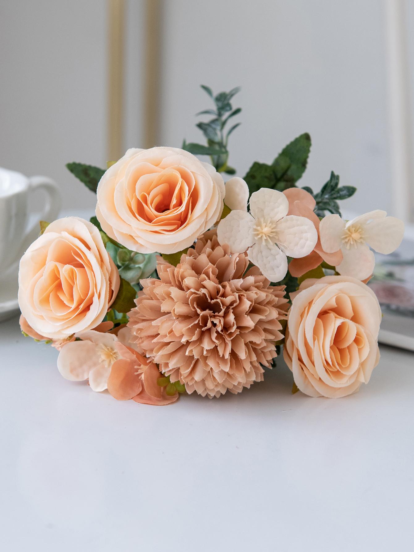 1/3PCS Artificial Flowers Silk Roses Peony Bouquet Hydrangea Carnation Vase Home Party Wedding Autumn DIY Decoration Fake Plants 1pc шампанського
1/3PCS Artificial Flowers Silk Roses Peony Bouquet Hydrangea Carnation Vase Home Party Wedding Autumn DIY Decoration Fake Plants 1pc шампанського