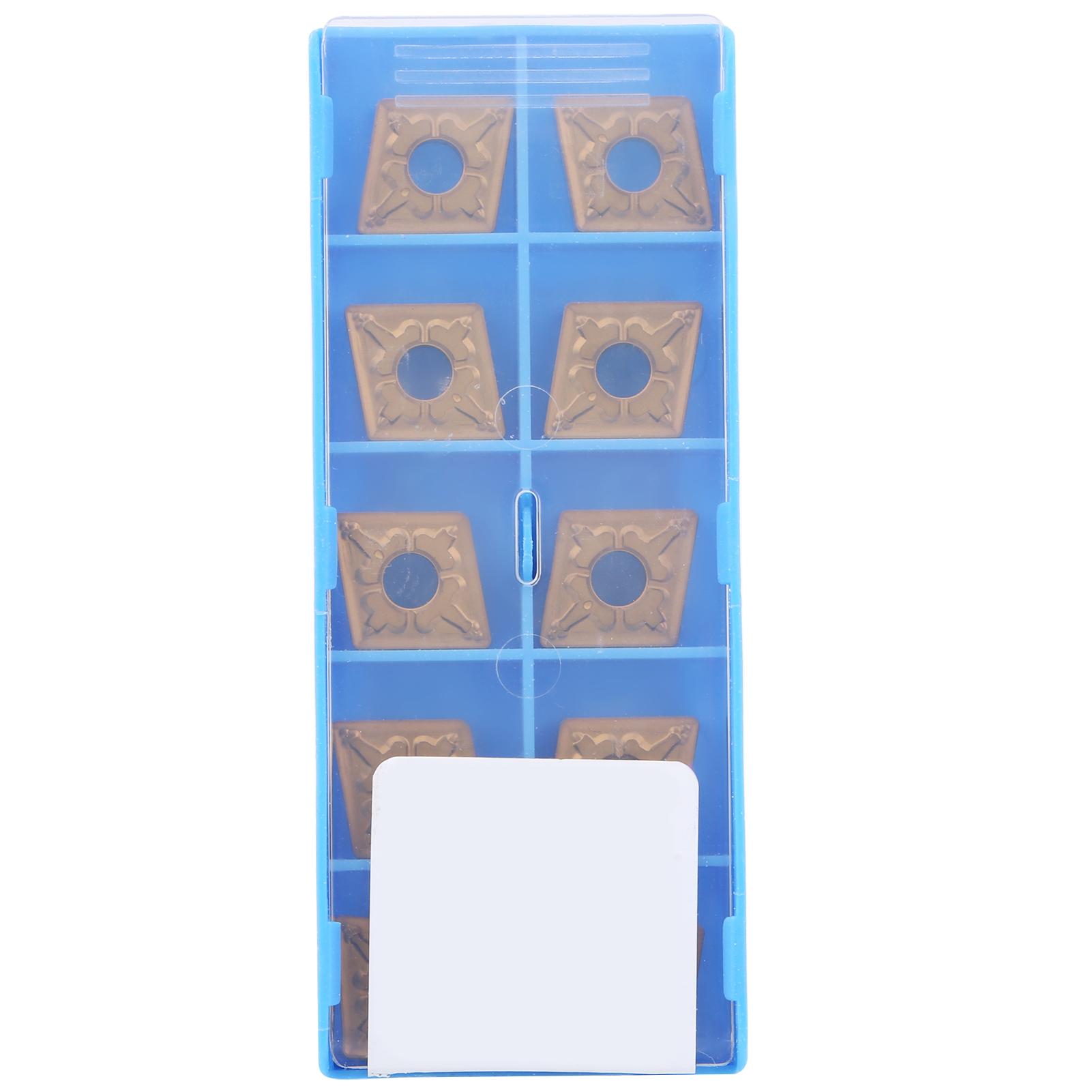 10Pcs CNC Lathe Turning Insert Indexable Solid Carbide Blade Tool CNMG120408TM LF9018
10Pcs CNC Lathe Turning Insert Indexable Solid Carbide Blade Tool CNMG120408TM LF9018