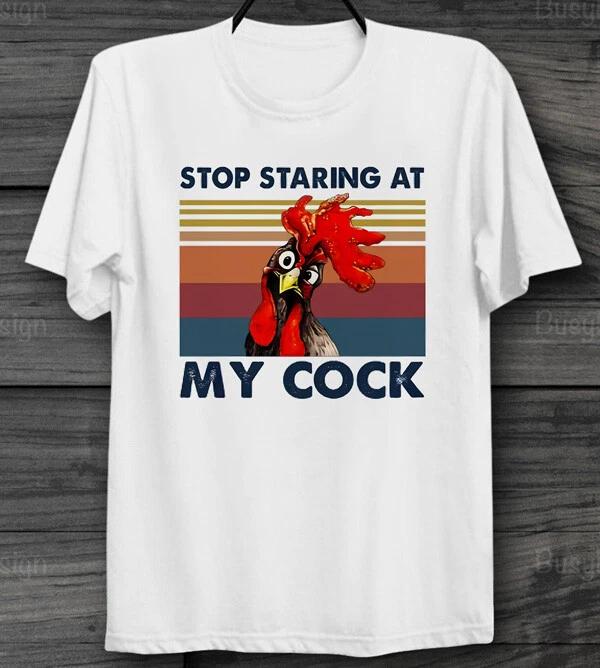 Stop Staring At My Cock Funny T Shirt Poster Unisex Men s & Ladies Top XL
Stop Staring At My Cock Funny T Shirt Poster Unisex Men s & Ladies Top XL