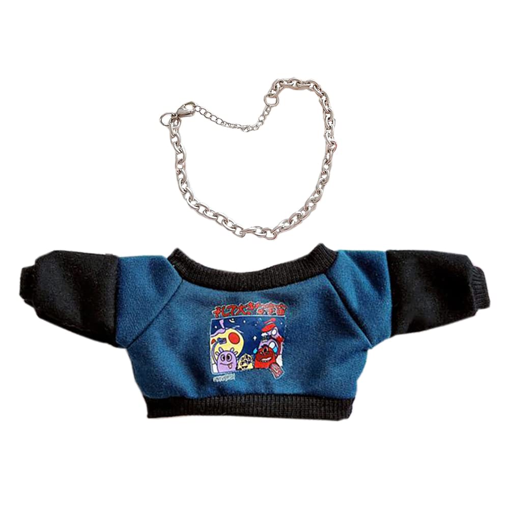 niannyyhouse 20cm Plush Clothes, Loose Fit, Long Sleeve Sweatshirt, Hoodie, Accessories, Cotton Doll, Dress-Up (Blue)
niannyyhouse 20cm Plush Clothes, Loose Fit, Long Sleeve Sweatshirt, Hoodie, Accessories, Cotton Doll, Dress-Up (Blue)