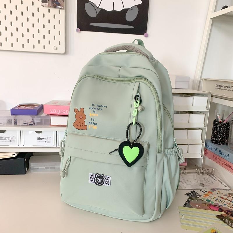 New backpack for female summer college students, simple printed backpack, large-capacity schoolbag for female junior high school students
New backpack for female summer college students, simple printed backpack, large-capacity schoolbag for female junior high school students