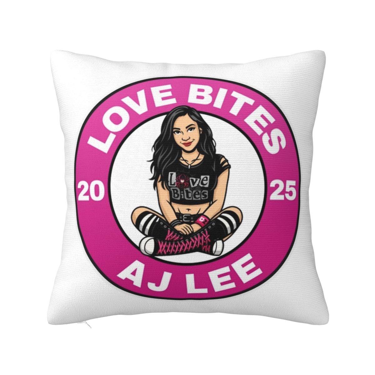 Aj Lee Love Bites Pillow Cases Cushion Cover Awesome Zippered Decorative Pillowcase for Seat 45x45cm 30x30cm 12x12in
Aj Lee Love Bites Pillow Cases Cushion Cover Awesome Zippered Decorative Pillowcase for Seat 45x45cm 30x30cm 12x12in