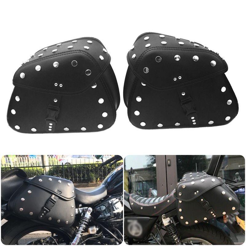 A Pair Motorcycle Saddlebag Black PU Leather Side Storage Luggage Bag Tool Pannier Saddle Bag Waterproof For Suzuki/Yamaha/Honda
A Pair Motorcycle Saddlebag Black PU Leather Side Storage Luggage Bag Tool Pannier Saddle Bag Waterproof For Suzuki/Yamaha/Honda