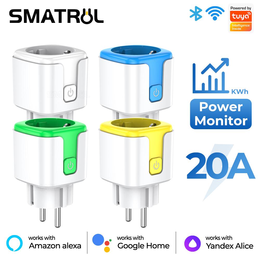 20a/16a Tuya Wi-Fi EU умная розетка 220 В монитор мощности беспроводная розетка дистанционный таймер электрическое управление для Google Home Alexa 16A белый
20a/16a Tuya Wi-Fi EU умная розетка 220 В монитор мощности беспроводная розетка дистанционный таймер электрическое управление для Google Home Alexa 16A белый