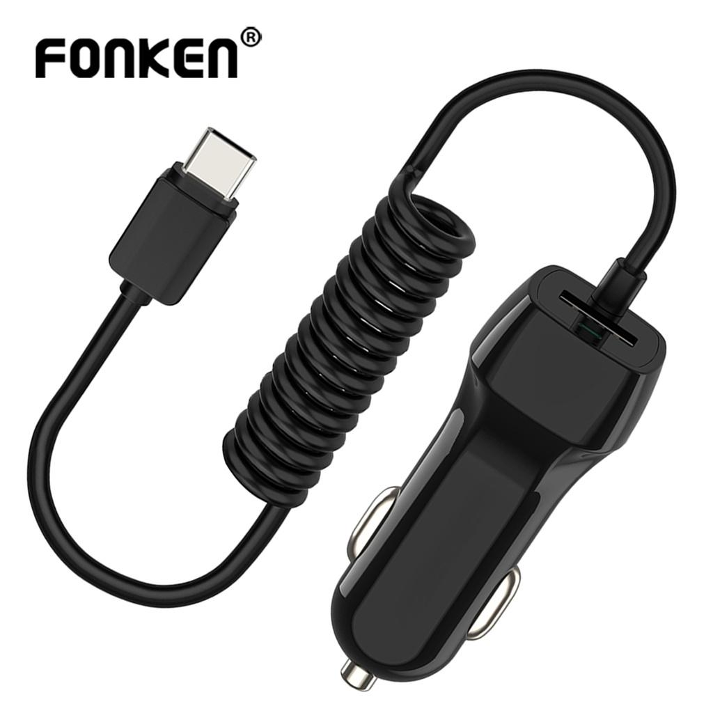 Автомобильное зарядное устройство Fonken 2,4A, USB зарядное устройство для Xiaomi, автомобильное зарядное устройство для мобильного телефона типа C, IOS, кабель для быстрой зарядки телефона
Автомобильное зарядное устройство Fonken 2,4A, USB зарядное устройство для Xiaomi, автомобильное зарядное устройство для мобильного телефона типа C, IOS, кабель для быстрой зарядки телефона