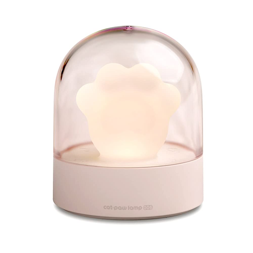 moin moin Lamp Electric Cat Paw LED Light Dome Music Box Bedside Night Lamp Rechargeable Night Table Light Pink Warm Color Orange Energy Saving рожевий
moin moin Lamp Electric Cat Paw LED Light Dome Music Box Bedside Night Lamp Rechargeable Night Table Light Pink Warm Color Orange Energy Saving рожевий