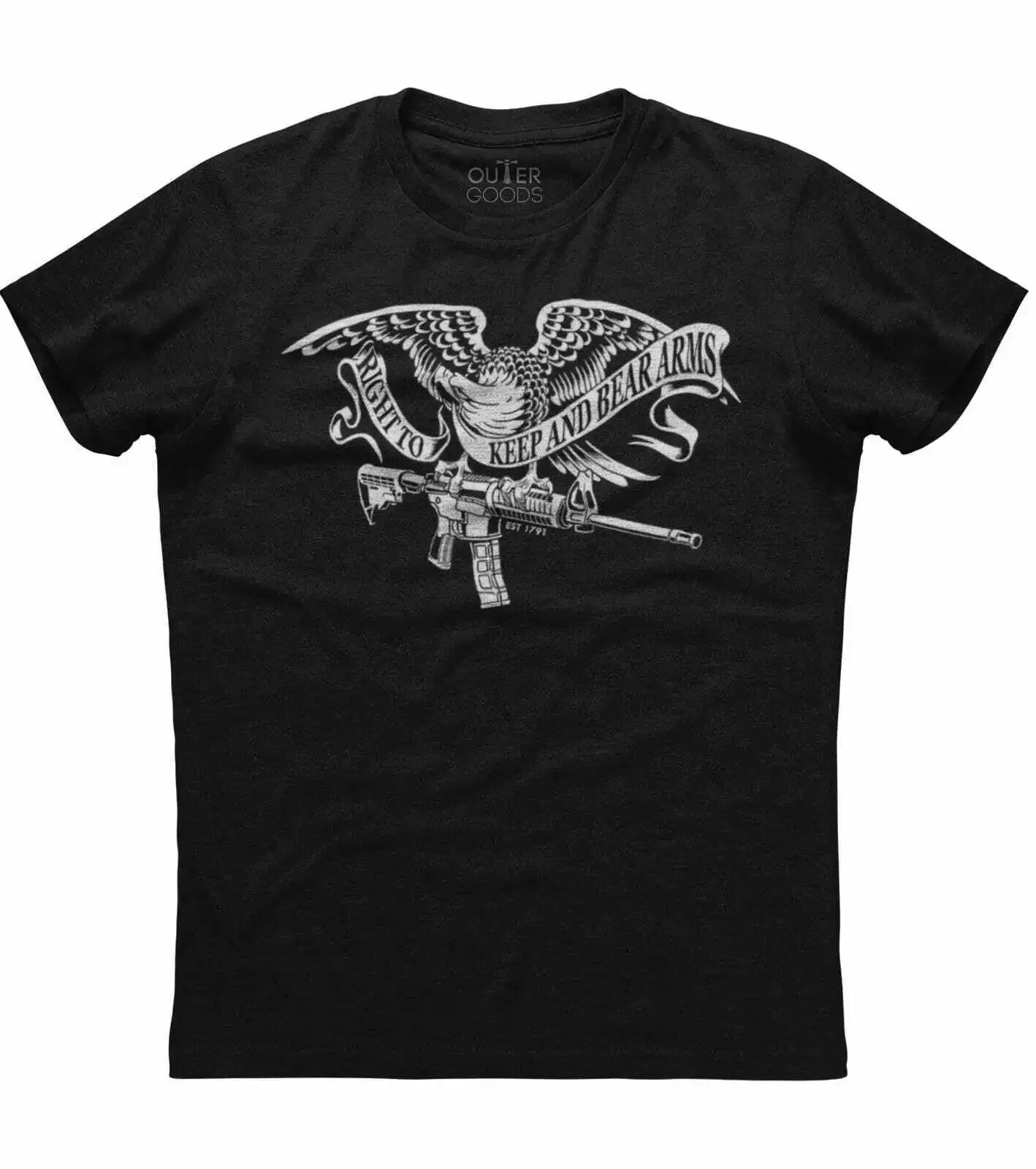Right To Keep and Bear Arms Unique Eagle Gun Graphic Patriotic TShirt Summer Cotton ONeck Short Sleeve Mens T Shirt New S3XL S
Right To Keep and Bear Arms Unique Eagle Gun Graphic Patriotic TShirt Summer Cotton ONeck Short Sleeve Mens T Shirt New S3XL S