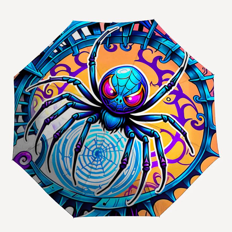 1pc Spider Web Automatic Folding Umbrella Compact Lightweight Travel Umbrella with 8-Rib Sturdy Frame, Windproof & Self071
1pc Spider Web Automatic Folding Umbrella Compact Lightweight Travel Umbrella with 8-Rib Sturdy Frame, Windproof & Self071