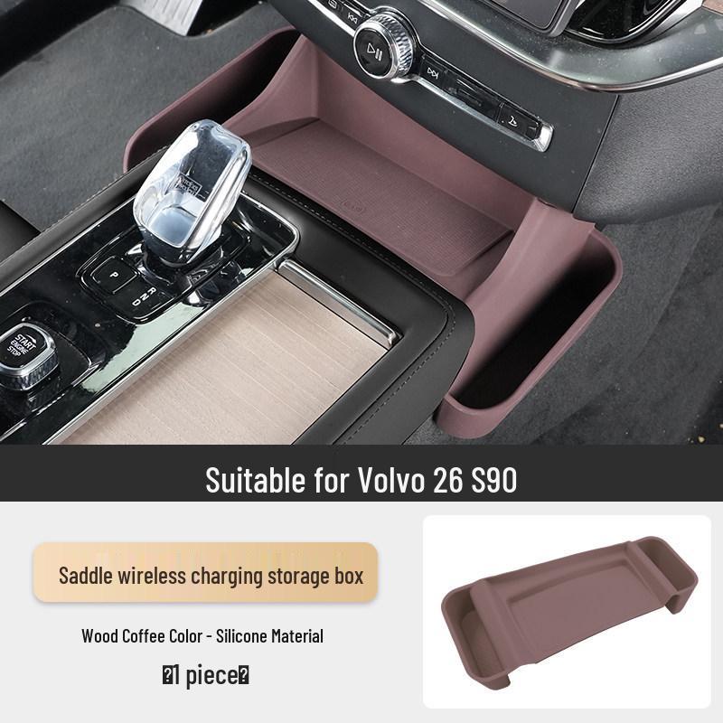 Силиконовый бокс для хранения с беспроводной зарядкой для консолей Volvo XC60, S90, XC90 - Подходит для 26 моделей
Силиконовый бокс для хранения с беспроводной зарядкой для консолей Volvo XC60, S90, XC90 - Подходит для 26 моделей