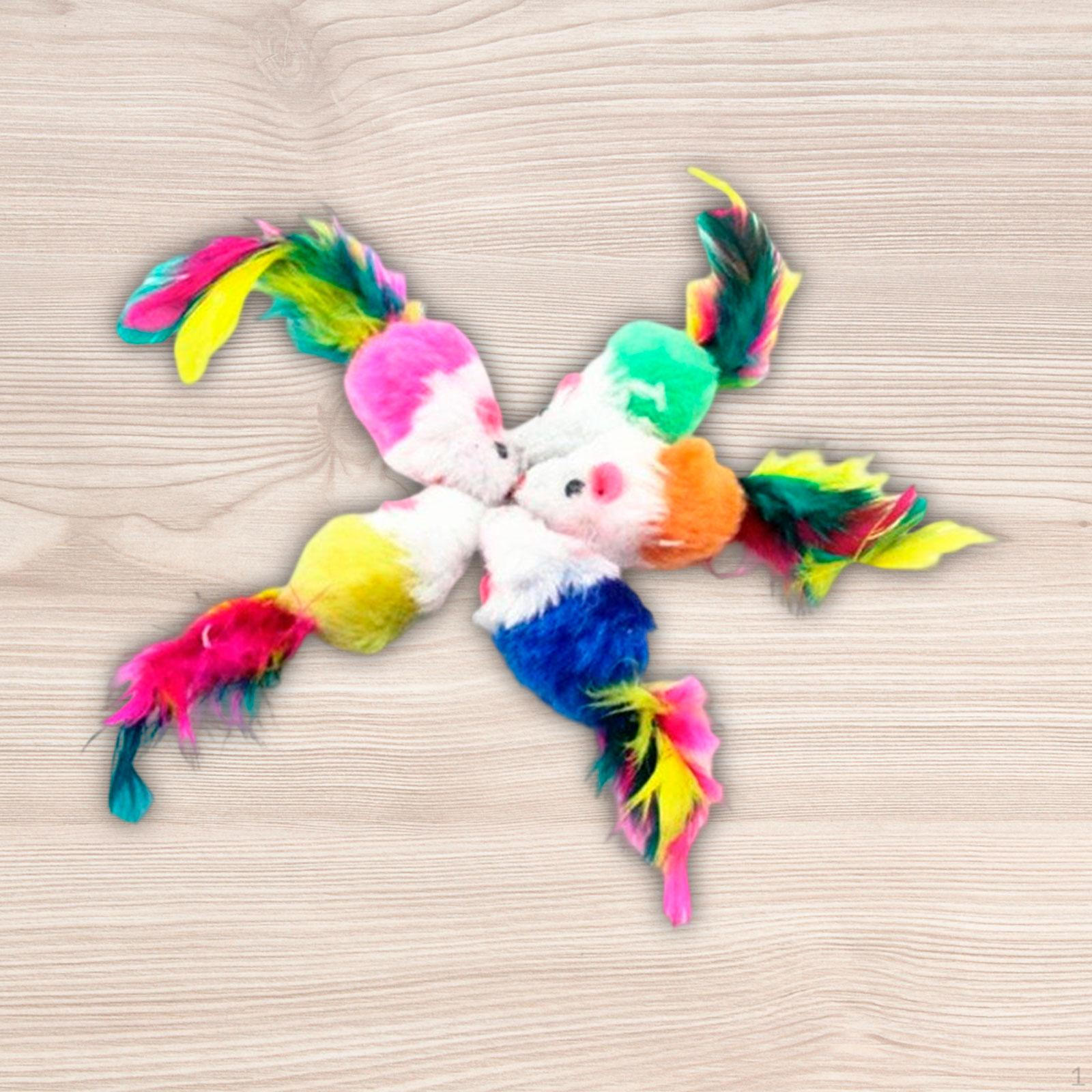 5 Pieces Funny Mice Cat Toys Kitty Chew Plush Shaped Toy Small Soft Portable
5 Pieces Funny Mice Cat Toys Kitty Chew Plush Shaped Toy Small Soft Portable