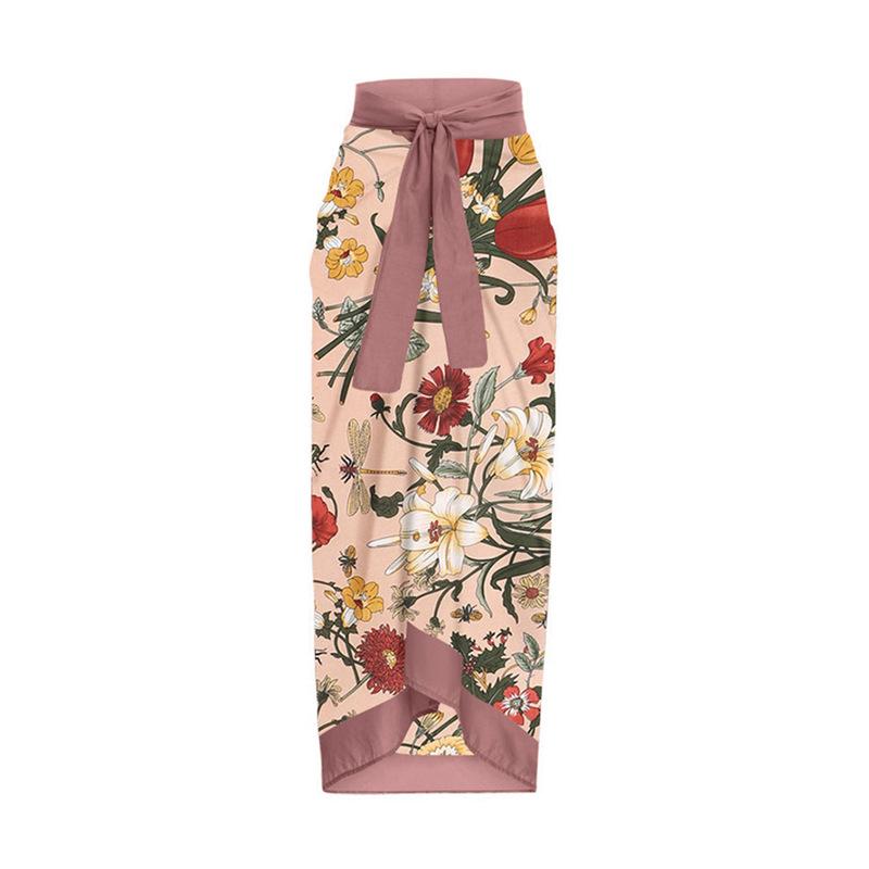 Floral Print Tie-up Holiday Midi Skirt - European & American Style (22057931) One Size рожевий
Floral Print Tie-up Holiday Midi Skirt - European & American Style (22057931) One Size рожевий