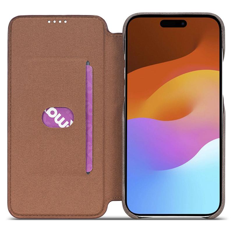 LC.IMEEKE For iPhone 15 Leather Stand Phone Case Drop-proof Cover with Card Slot Coffee
LC.IMEEKE For iPhone 15 Leather Stand Phone Case Drop-proof Cover with Card Slot Coffee