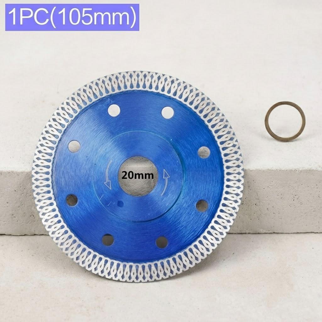 Diamond Saw Blade Cutting Disc Wheel for Ceramic Tiles Granite Marble Stone 105mm 115mm 125mm Optional Professional Cutting Tool
Diamond Saw Blade Cutting Disc Wheel for Ceramic Tiles Granite Marble Stone 105mm 115mm 125mm Optional Professional Cutting Tool