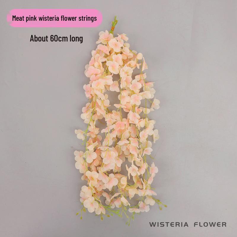Artificial Wisteria Flower Vines for Wedding Ceilings and Decorations
Artificial Wisteria Flower Vines for Wedding Ceilings and Decorations