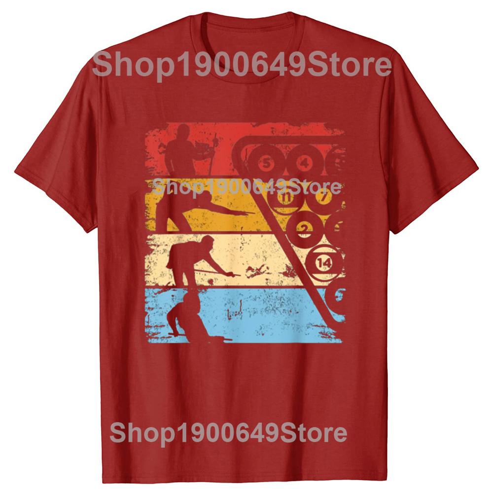Funny Retro Pool Billiard Snooker Cue 8Ball Tshirts Men Fashion Casual Tshirt 100 Cotton Loose Oversized T Shirt Summer S
Funny Retro Pool Billiard Snooker Cue 8Ball Tshirts Men Fashion Casual Tshirt 100 Cotton Loose Oversized T Shirt Summer S