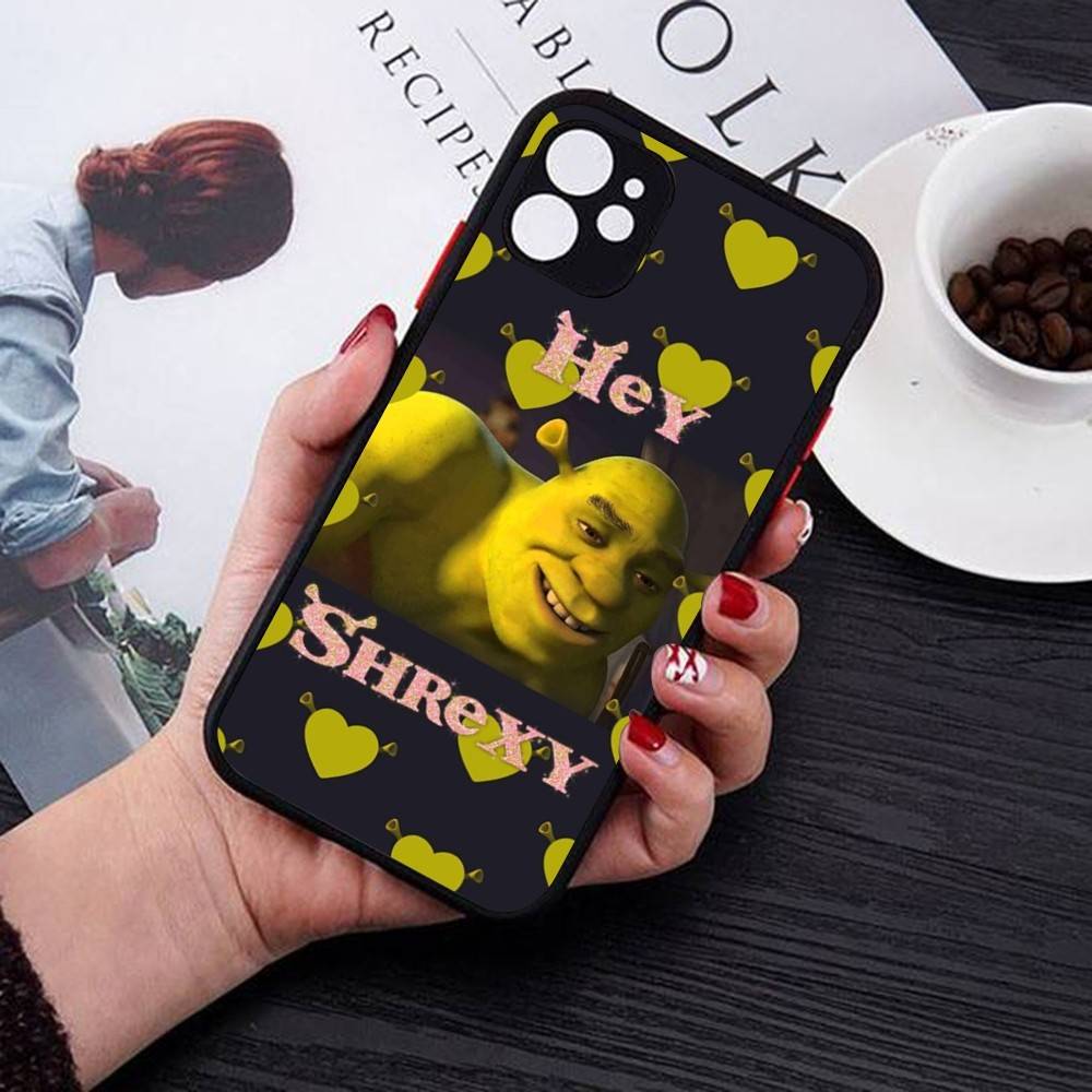 Cartoon S-Shreks Phone Case For IPhone 14 11 12 13 Mini Pro Max 8 7 Plus X XR XS MAX Translucent Matte Cover iphone 13
Cartoon S-Shreks Phone Case For IPhone 14 11 12 13 Mini Pro Max 8 7 Plus X XR XS MAX Translucent Matte Cover iphone 13