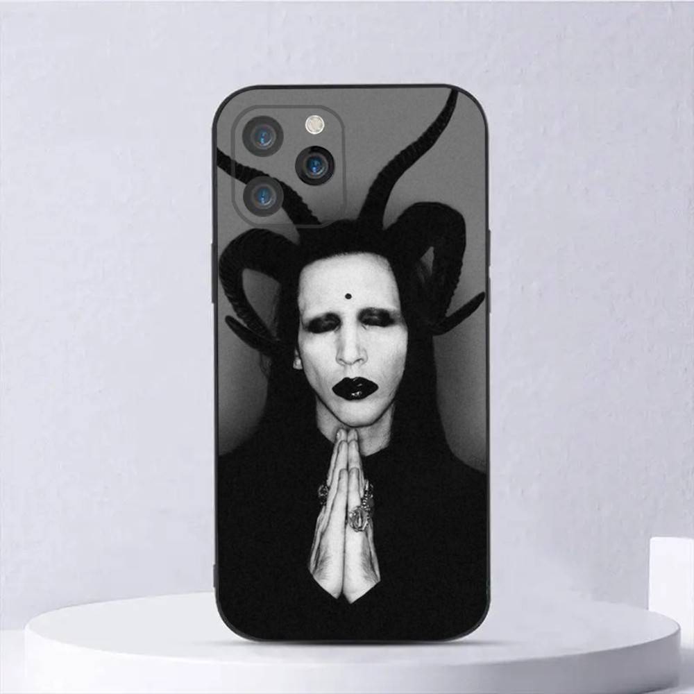 Singer Marilyn Manson Phone Case For iPhone 16,15,14,13,12,11,Plus,Pro Max,XS,X,E,SE,Mini Soft Silicone Black Cover iPhone14Plus
Singer Marilyn Manson Phone Case For iPhone 16,15,14,13,12,11,Plus,Pro Max,XS,X,E,SE,Mini Soft Silicone Black Cover iPhone14Plus