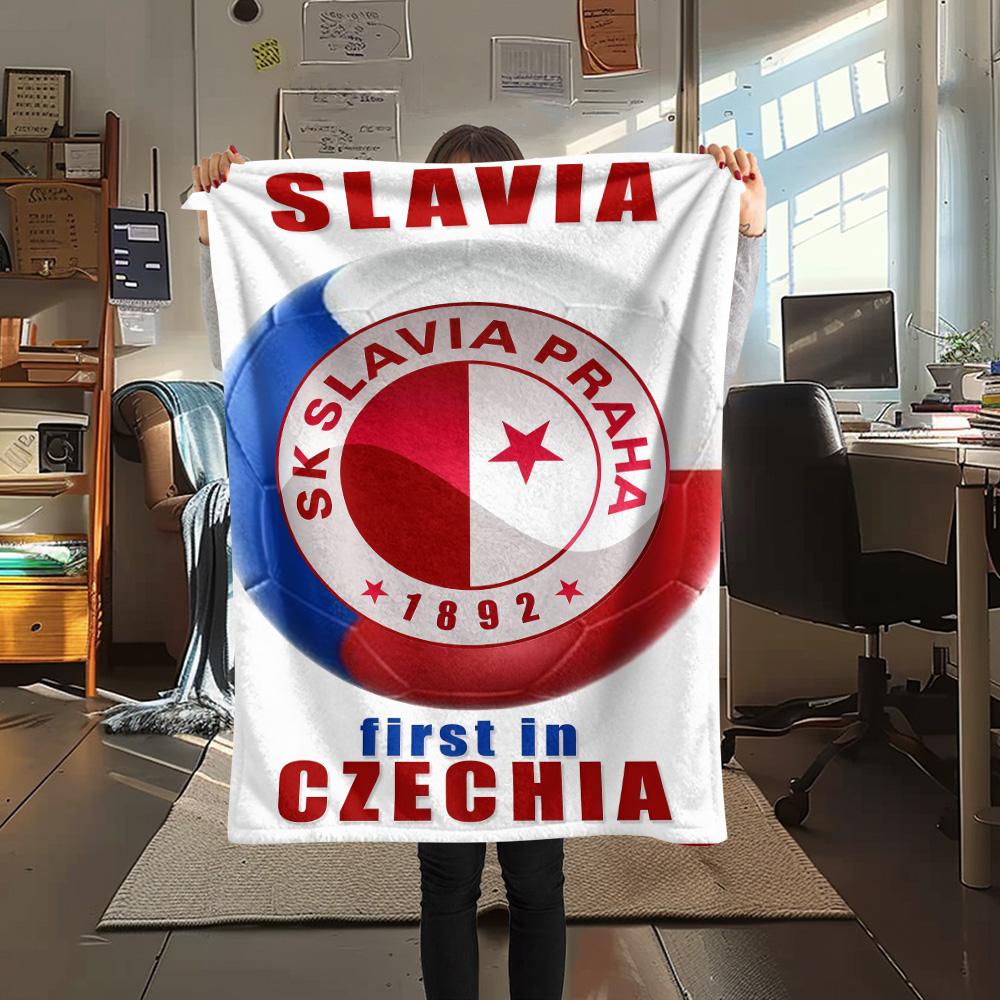 SK Slavia Prague Print FlAannel Blanket, High quality Comfortable for All Seasons, Home Decor, Warmth and Comfort 80cm x 120cm
SK Slavia Prague Print FlAannel Blanket, High quality Comfortable for All Seasons, Home Decor, Warmth and Comfort 80cm x 120cm