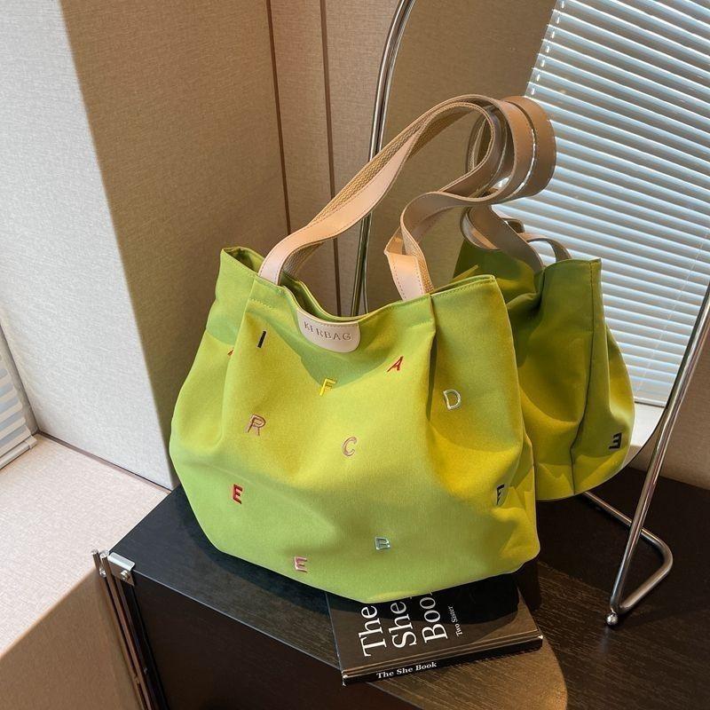 2026 New Canvas Bag Large Capacity Women s Trendy Embroidered Letter Tote Bag Small Fresh Student Shoulder Tote Bag
2026 New Canvas Bag Large Capacity Women s Trendy Embroidered Letter Tote Bag Small Fresh Student Shoulder Tote Bag