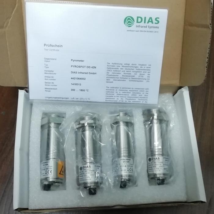 DIAS DG42N Инфракрасный термометр для индукционного нагрева, печь для монокристаллического кремния 250-1300°C Range
DIAS DG42N Инфракрасный термометр для индукционного нагрева, печь для монокристаллического кремния 250-1300°C Range