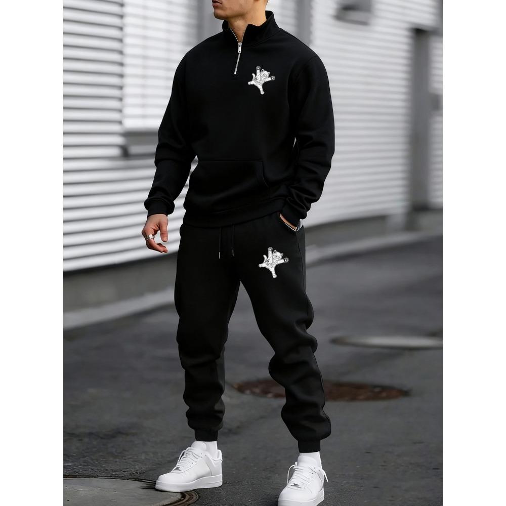 Ninja Cat, Cat Ninja Print New Men s Zipper Sports Shirt and Pants Two Piece Set, Casual Sportswear for Autumn and Winter Men S
Ninja Cat, Cat Ninja Print New Men s Zipper Sports Shirt and Pants Two Piece Set, Casual Sportswear for Autumn and Winter Men S