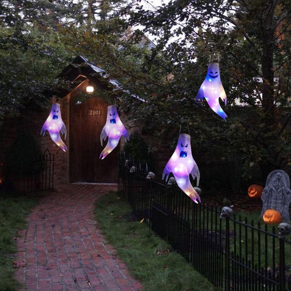 Party Home LED Hanging Ornament Horror Decor Halloween Ornament Halloween Ghost Windsocks
Party Home LED Hanging Ornament Horror Decor Halloween Ornament Halloween Ghost Windsocks