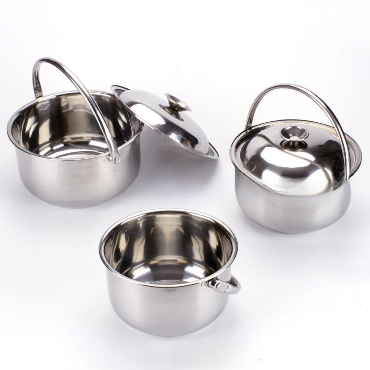 Stainless Steel Multifunctional Cooking Set: Lid, Oil Pan, Egg Beating Pot, and Non-Magnetic Soup Pot. 16cm Cooking Pot
Stainless Steel Multifunctional Cooking Set: Lid, Oil Pan, Egg Beating Pot, and Non-Magnetic Soup Pot. 16cm Cooking Pot