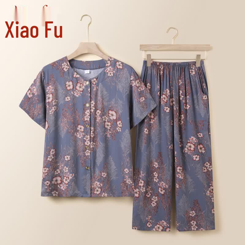 Elderly Women s Summer Short Sleeve Top & Pants Set XL
Elderly Women s Summer Short Sleeve Top & Pants Set XL