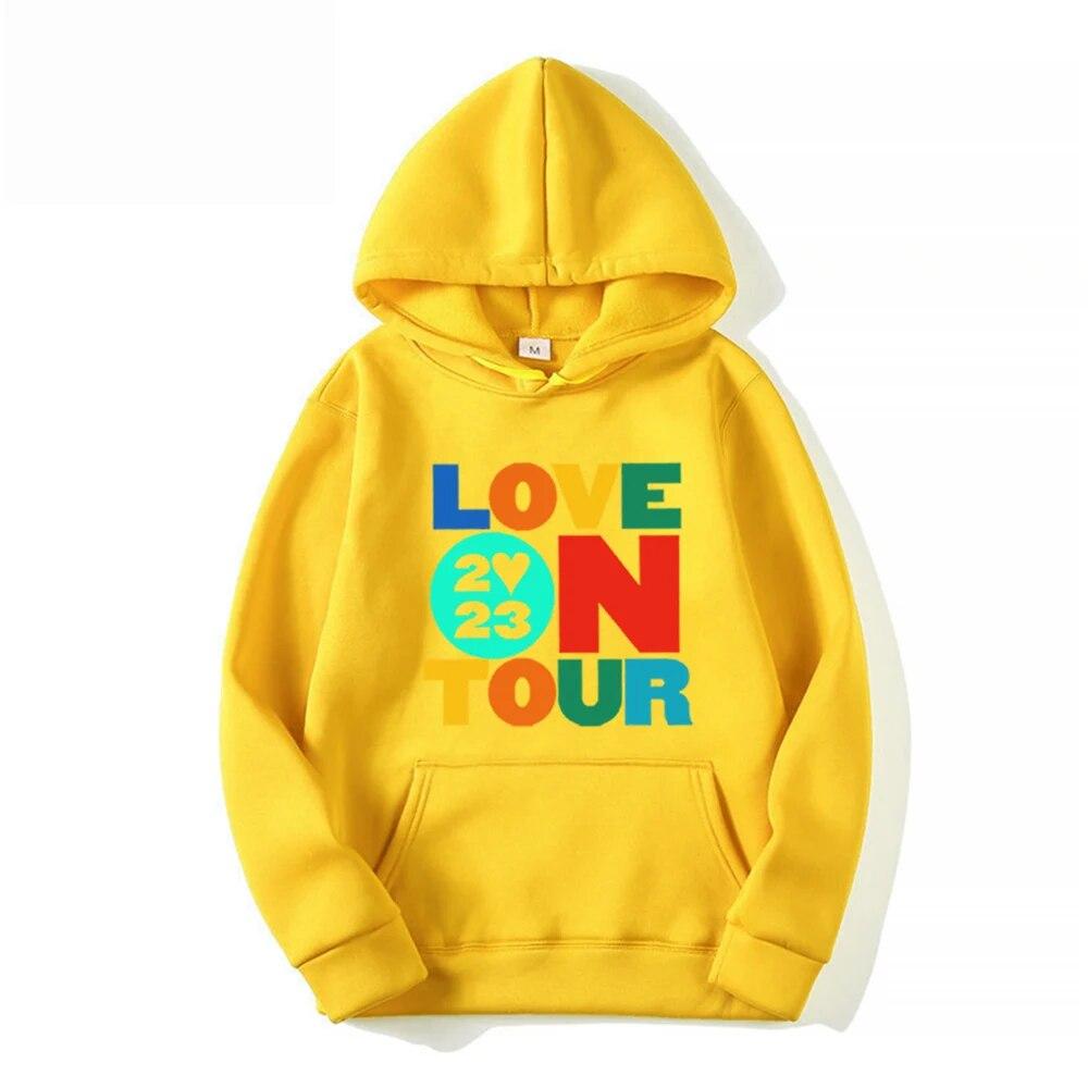 Толстовка Love on Tour 2023 Модные толстовки Толстовка HS Bible HS Love on Tour Толстовка Aesthetic HS Concert Толстовка Повседневная толстовка унисекс 4XL
Толстовка Love on Tour 2023 Модные толстовки Толстовка HS Bible HS Love on Tour Толстовка Aesthetic HS Concert Толстовка Повседневная толстовка унисекс 4XL