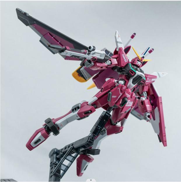 HG 1/144 INFINITE JUSTICE ZGMF-X19A Mecha Assembly Model Kit Action Figures Boys Puzzle Toy Gifts Desktop Decoration Collectible No stickers
HG 1/144 INFINITE JUSTICE ZGMF-X19A Mecha Assembly Model Kit Action Figures Boys Puzzle Toy Gifts Desktop Decoration Collectible No stickers