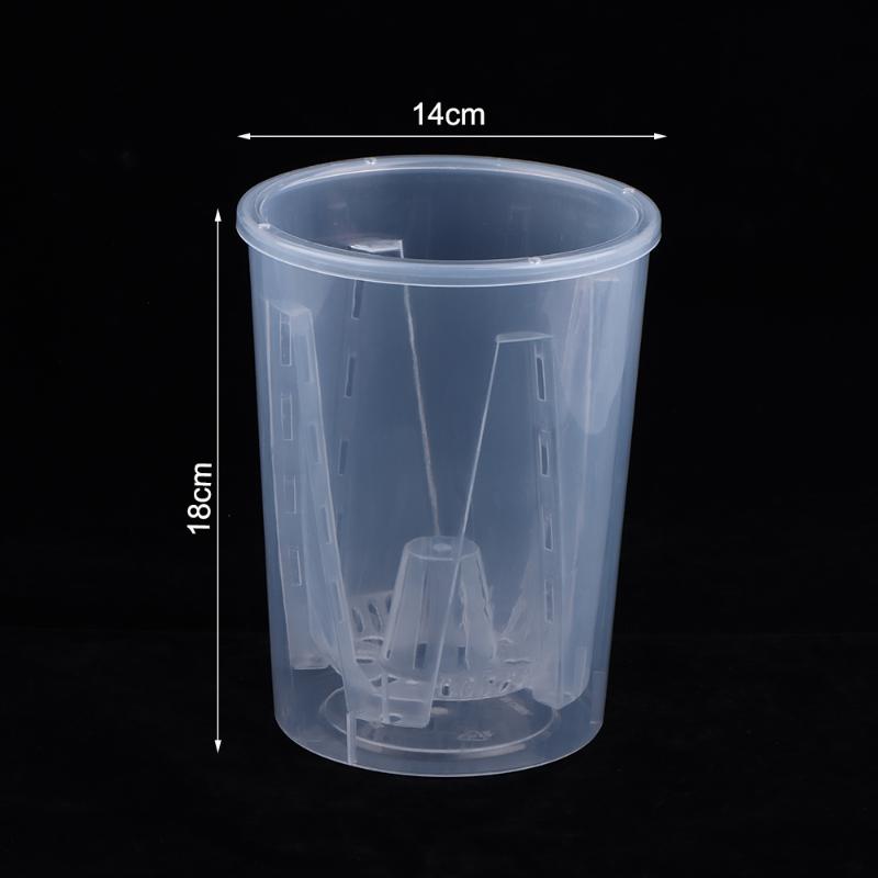Double-Layer Automatic Watering Flower Pot Plastic Transparent Planter W Holes Butterfly Orchid Root Control Pots Gardening Tool 14CM
Double-Layer Automatic Watering Flower Pot Plastic Transparent Planter W Holes Butterfly Orchid Root Control Pots Gardening Tool 14CM