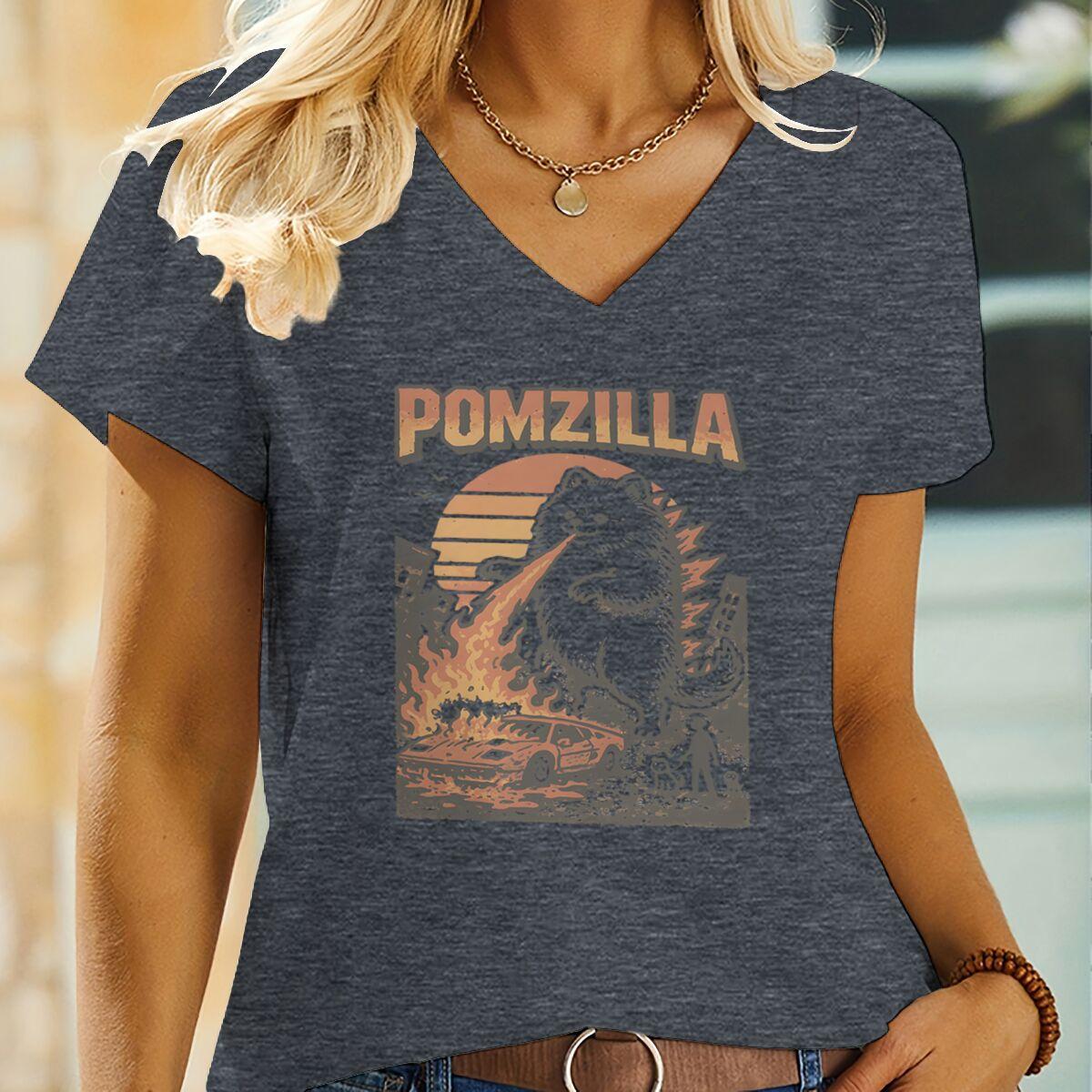 Vintage Comic Monster Tshirts for Women Dog Lovers Gifts Fashion Casual Tops Funny Animal Design Women Vneck Tshirt 4XL
Vintage Comic Monster Tshirts for Women Dog Lovers Gifts Fashion Casual Tops Funny Animal Design Women Vneck Tshirt 4XL
