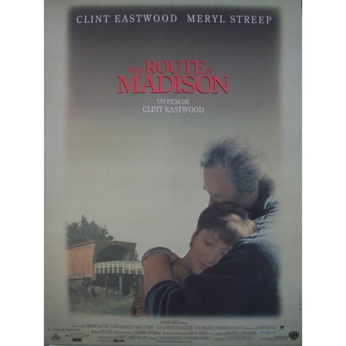 SUR LA ROUTE DE MADISON Affiche Cinéma Originale ROULEE Petit format 53x40cm Movie Poster Clint EASTWOOD - Meryl STREEP
SUR LA ROUTE DE MADISON Affiche Cinéma Originale ROULEE Petit format 53x40cm Movie Poster Clint EASTWOOD - Meryl STREEP