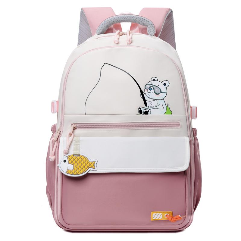 Elementary school bag fashion spine care to reduce the burden of children s backpack boys and girls large capacity backpack рожевий
Elementary school bag fashion spine care to reduce the burden of children s backpack boys and girls large capacity backpack рожевий