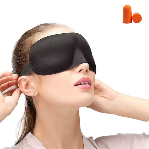 wulsalio Sleeping Eye Mask, 3D Eye Protection for Restful Sleep, Lightweight and Breathable, Soft and Gentle on the Skin, Suitable for All Seasons (Ad
wulsalio Sleeping Eye Mask, 3D Eye Protection for Restful Sleep, Lightweight and Breathable, Soft and Gentle on the Skin, Suitable for All Seasons (Ad