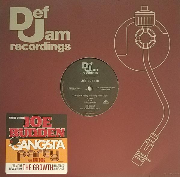 12inch Record JOE BUDDEN - Gangsta Party DEFR163241 Def Jam Recordi 2005 US Rap & Hip-Hop/R&B Used
12inch Record JOE BUDDEN - Gangsta Party DEFR163241 Def Jam Recordi 2005 US Rap & Hip-Hop/R&B Used