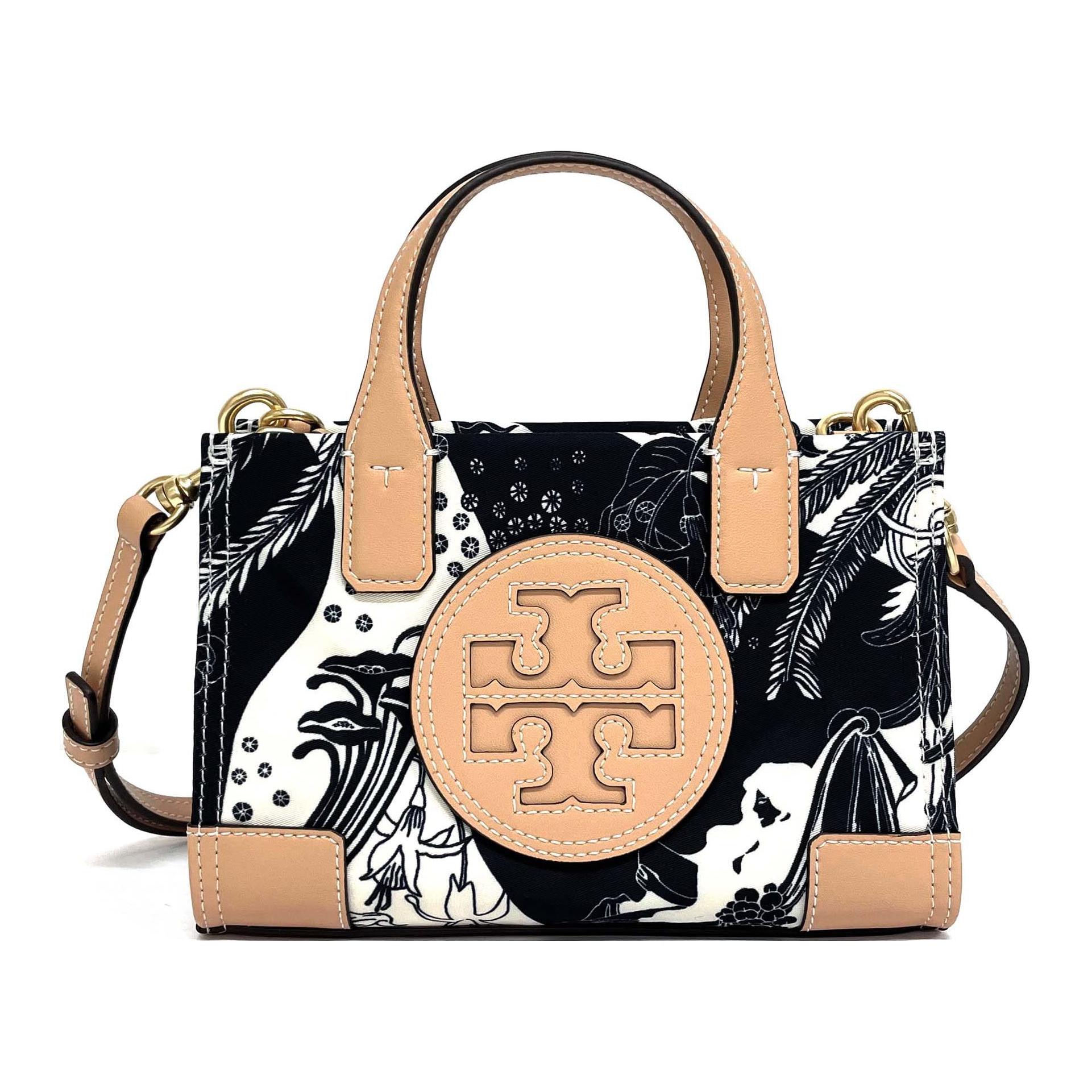 Tory Burch Ella Printed Color-Block Nylon Tote Bag Women tote bags Black 88045-001 Basic Set (Bag+Dust Bag)
Tory Burch Ella Printed Color-Block Nylon Tote Bag Women tote bags Black 88045-001 Basic Set (Bag+Dust Bag)