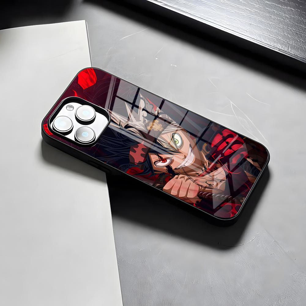 B-Black C-Clover Anime Phone Case For IPhone 17 Pro Max 15 Pro 16 14 Plus 12 13 Mini 11 Pro Shockproof Glass Cover iPhone14 Plus
B-Black C-Clover Anime Phone Case For IPhone 17 Pro Max 15 Pro 16 14 Plus 12 13 Mini 11 Pro Shockproof Glass Cover iPhone14 Plus