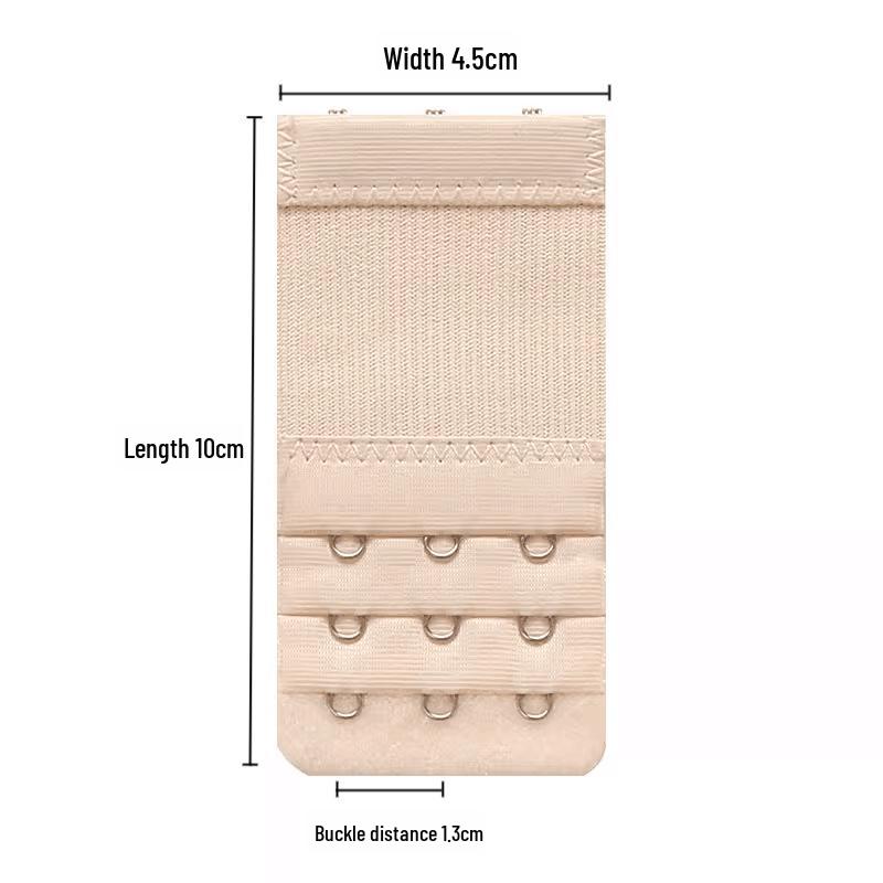 Компактный удлинитель бюстгальтера на 3 ряда: Пряжка 1,3 см, ширина 4,5 см Plain (Electroplated Stainless Steel Buckle)
Компактный удлинитель бюстгальтера на 3 ряда: Пряжка 1,3 см, ширина 4,5 см Plain (Electroplated Stainless Steel Buckle)