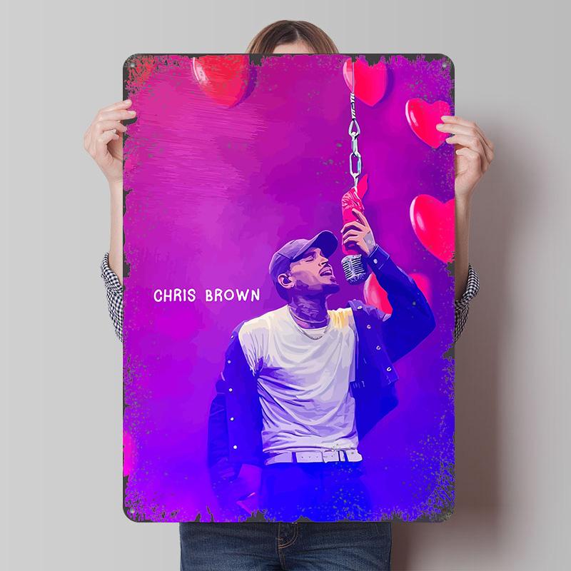 Chris Brown Music Printed Poster Customized Wall Art Retro Vintage Metal Tin Signs for Gaming Room Decoration At Home Man Cave 7.9x11.8In(20x30cm)
Chris Brown Music Printed Poster Customized Wall Art Retro Vintage Metal Tin Signs for Gaming Room Decoration At Home Man Cave 7.9x11.8In(20x30cm)