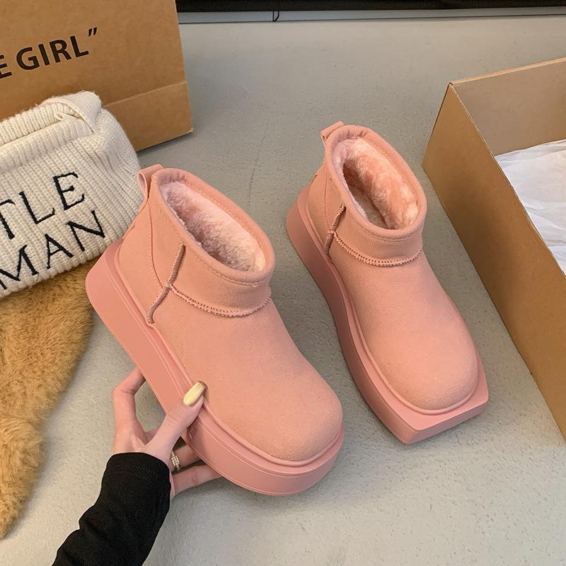 New winter thickened warm snow boots women s 2025 one-pedal velvet Korean version cotton shoes thick-soled muffin short boots tide 40 рожевий
New winter thickened warm snow boots women s 2025 one-pedal velvet Korean version cotton shoes thick-soled muffin short boots tide 40 рожевий
